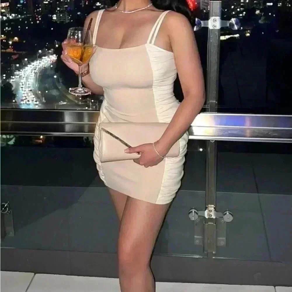 maniere  de voir nude dress in size UK 10 (US 6)
